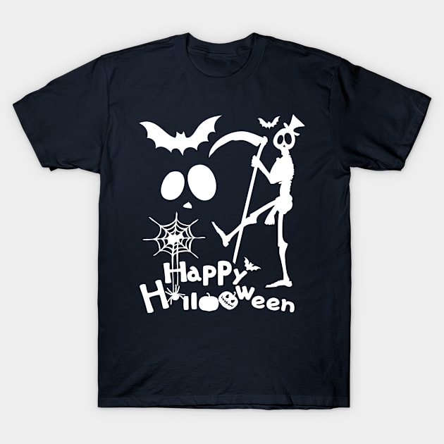 Happy Halloween T-Shirt by CindyS